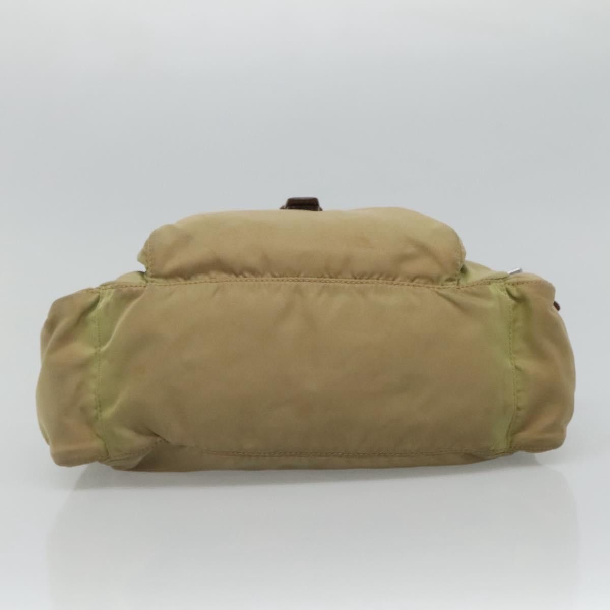 Prada Tessuto Beige Synthetic Shoulder Bag (Pre-Owned) Size ONE SIZE - 7 Thumbnail