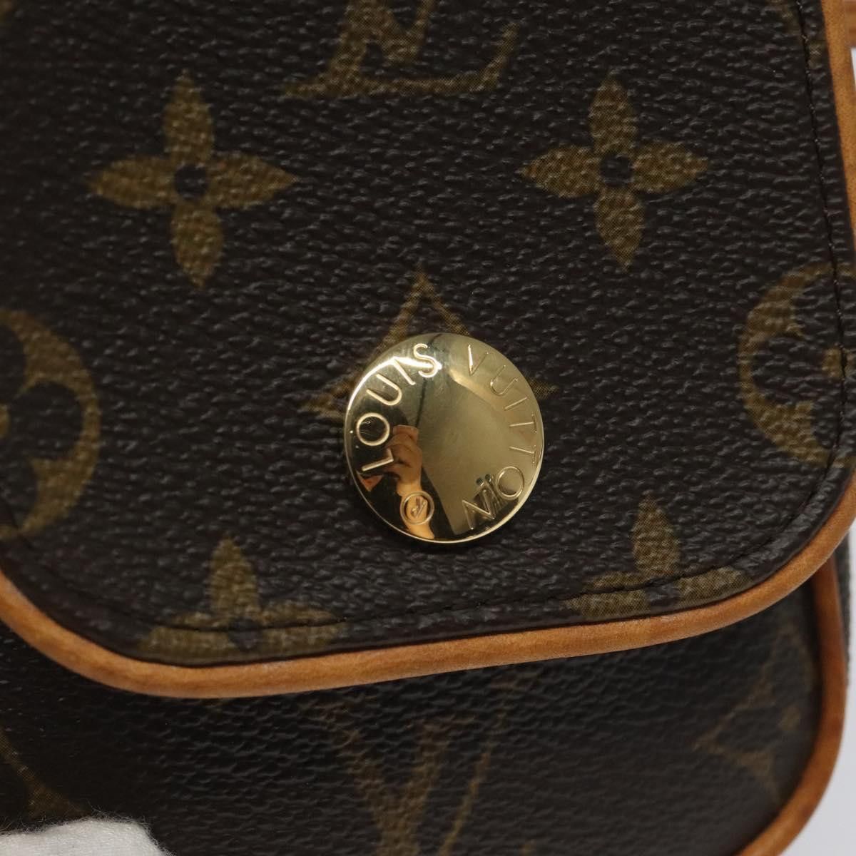 Louis Vuitton Cancun Brown Canvas Clutch Bag (Pre-Owned) Size ONE SIZE - 12 Thumbnail