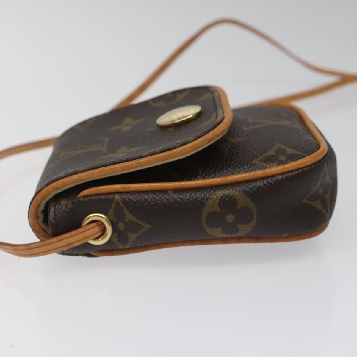 Louis Vuitton Cancun Brown Canvas Clutch Bag (Pre-Owned) Size ONE SIZE - 4 Thumbnail