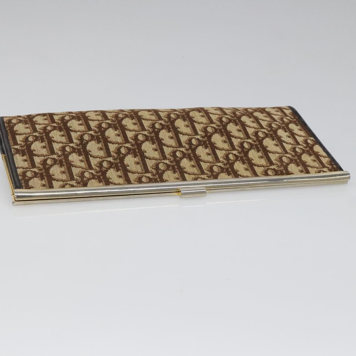 Dior Trotter Brown Canvas Clutch Bag (Pre-Owned) Size ONE SIZE - 5 Thumbnail