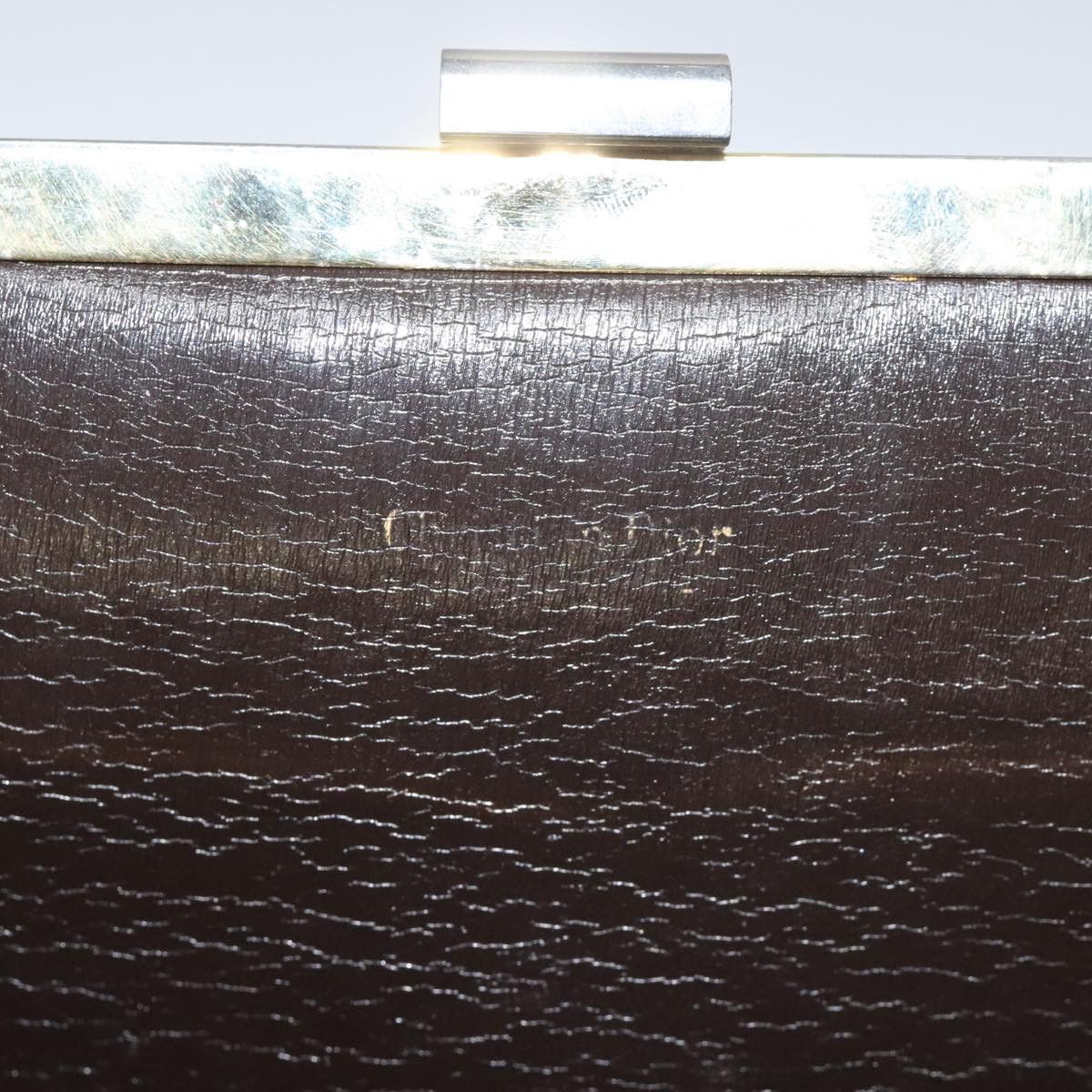 Dior Trotter Brown Canvas Clutch Bag (Pre-Owned) Size ONE SIZE - 13 Thumbnail