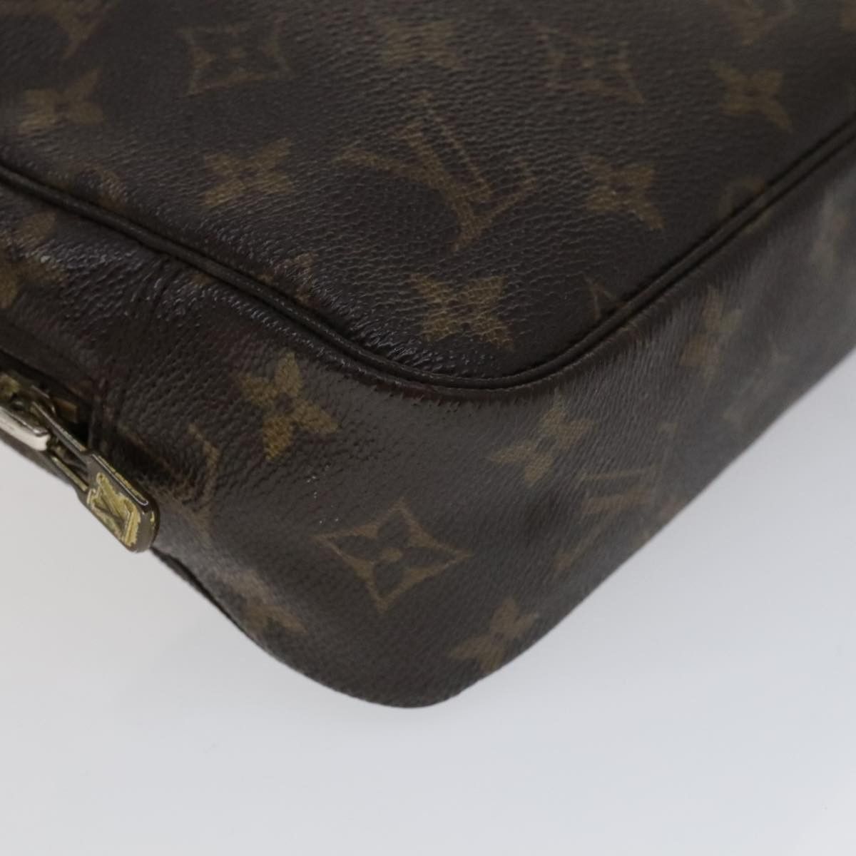 Louis Vuitton Trousse De Toilette Brown Canvas Clutch Bag (Pre-Owned) Size ONE SIZE - 6 Thumbnail