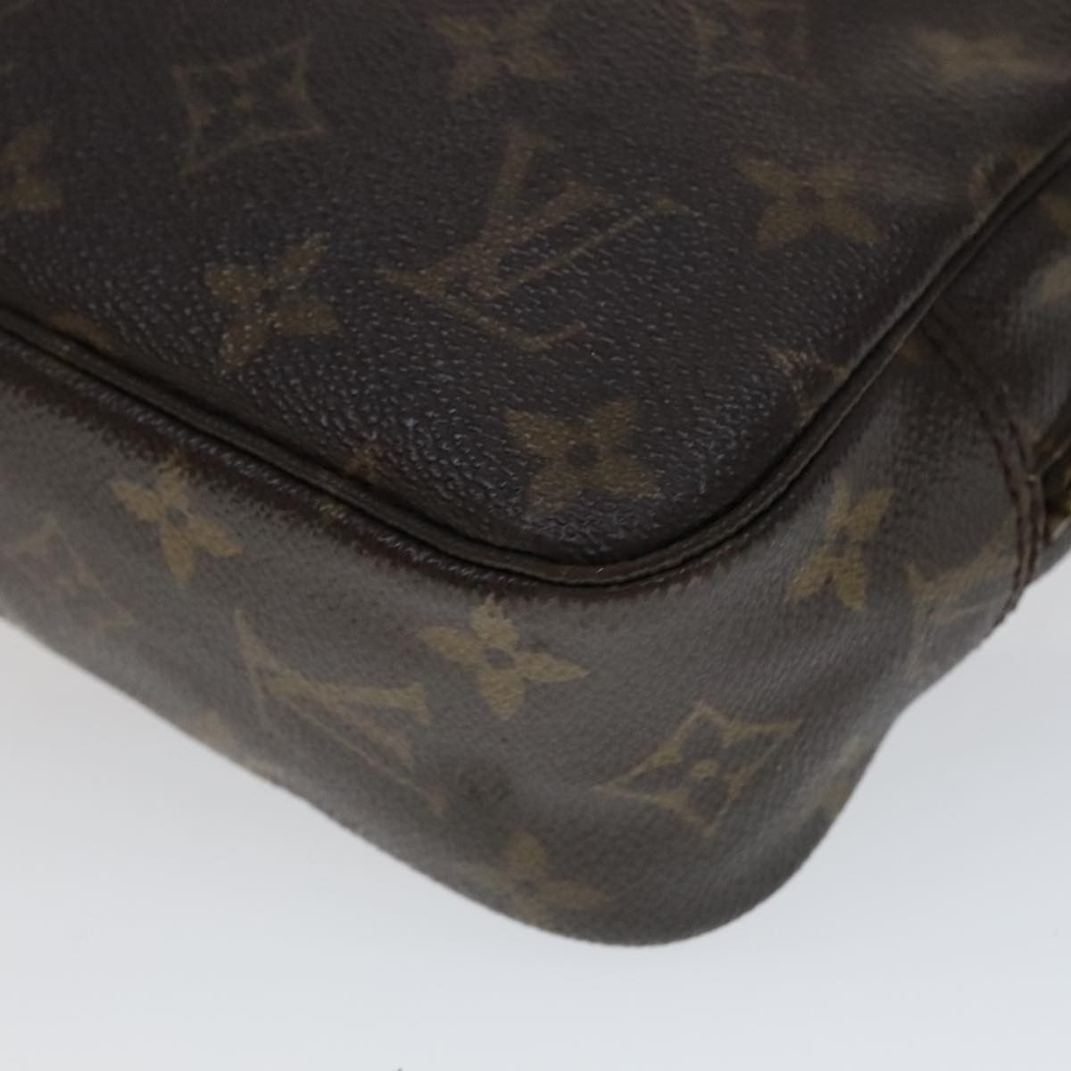 Louis Vuitton Trousse De Toilette Brown Canvas Clutch Bag (Pre-Owned) Size ONE SIZE - 7 Thumbnail