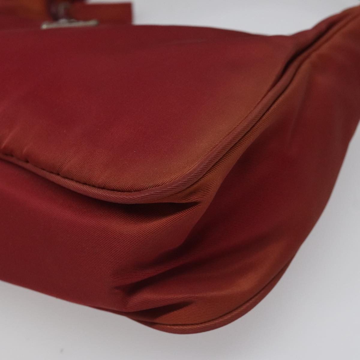Prada Re-Nylon Red Synthetic Clutch Bag (Pre-Owned) Size ONE SIZE - 8 Thumbnail