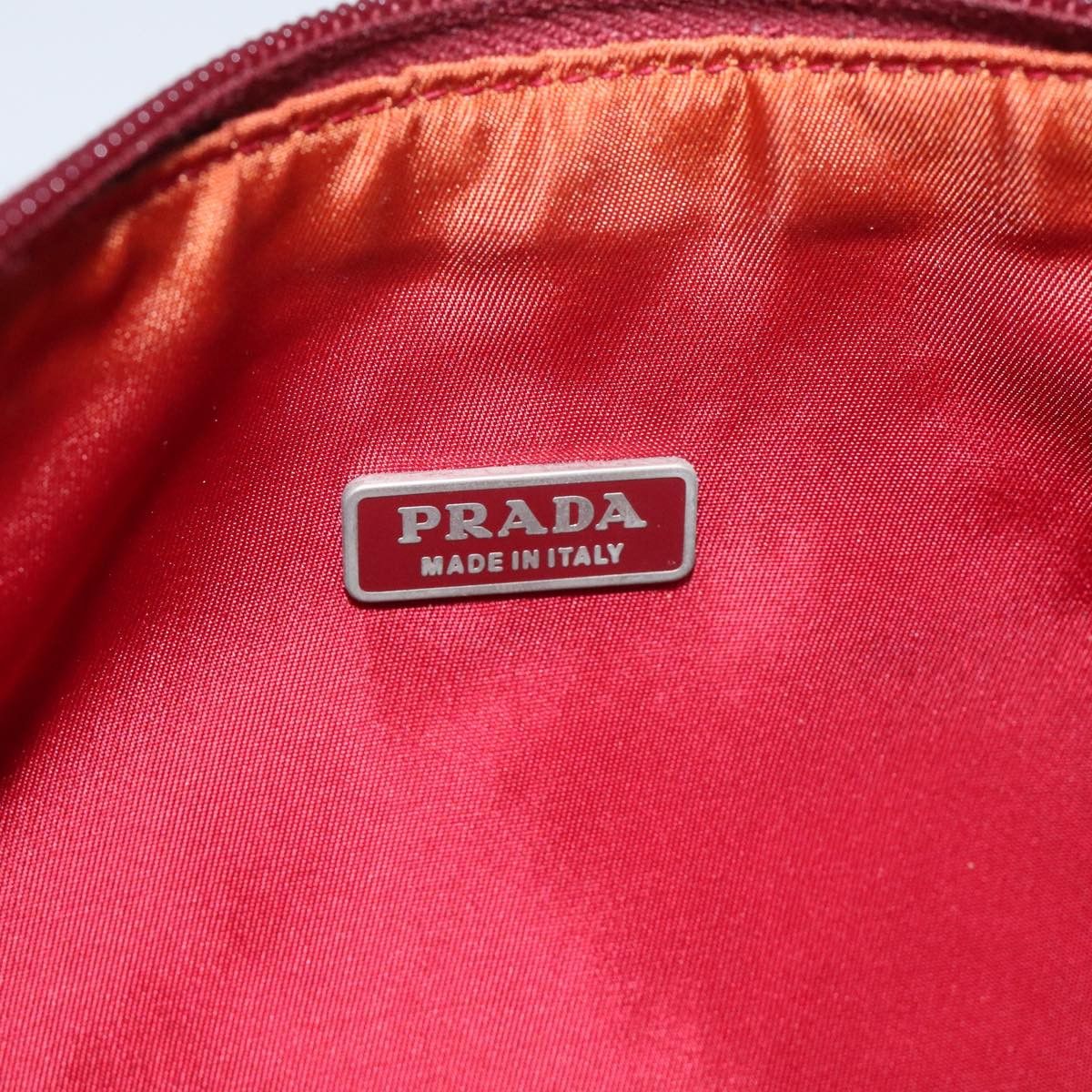 Prada Re-Nylon Red Synthetic Clutch Bag (Pre-Owned) Size ONE SIZE - 17 Thumbnail