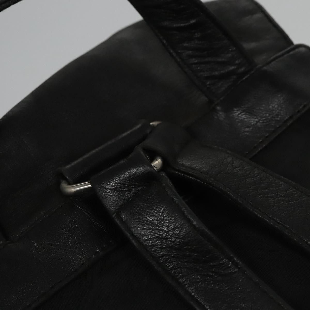 Prada Re-Nylon Black Synthetic Backpack Bag (Pre-Owned) Size ONE SIZE - 11 Thumbnail