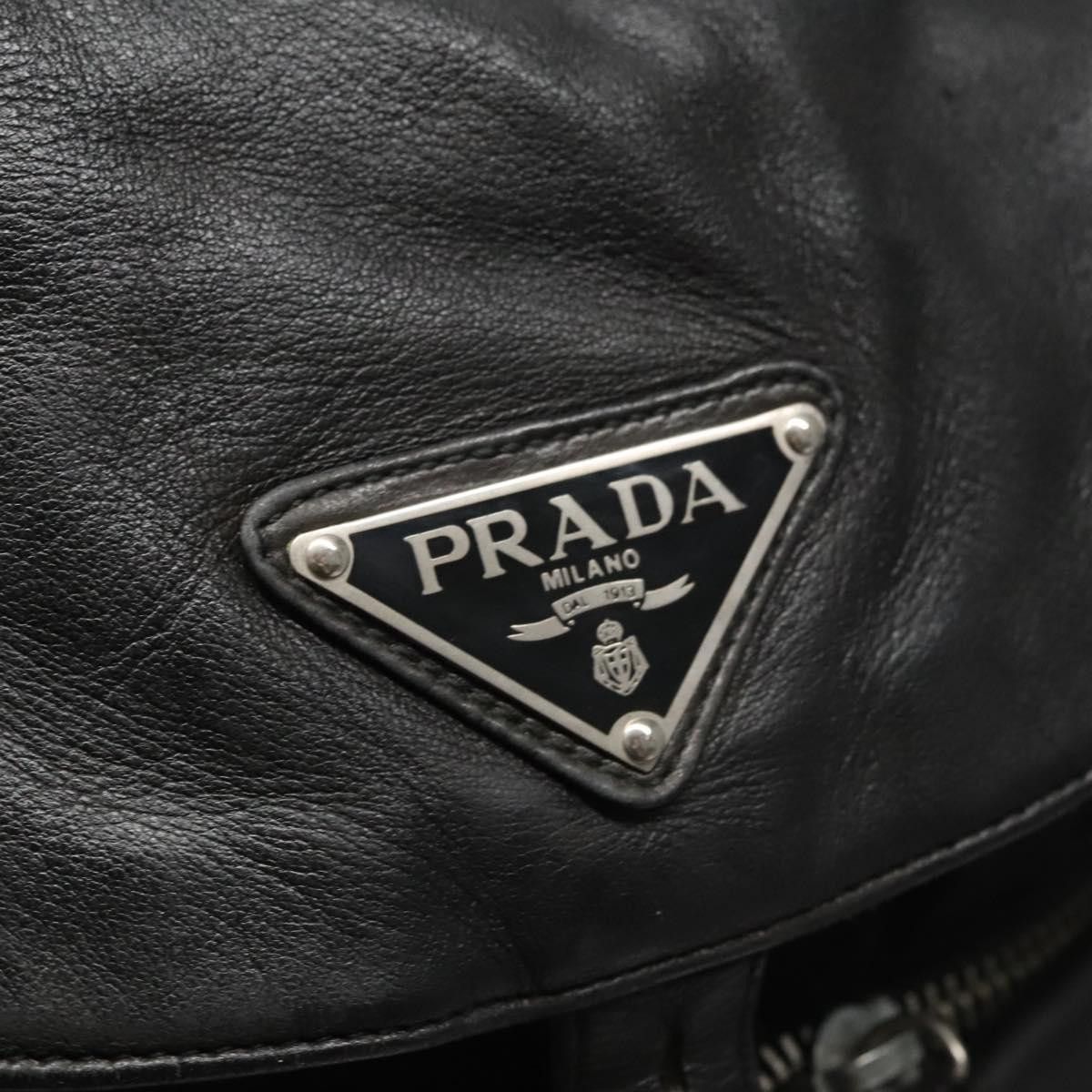 Prada Re-Nylon Black Synthetic Backpack Bag (Pre-Owned) Size ONE SIZE - 18 Thumbnail