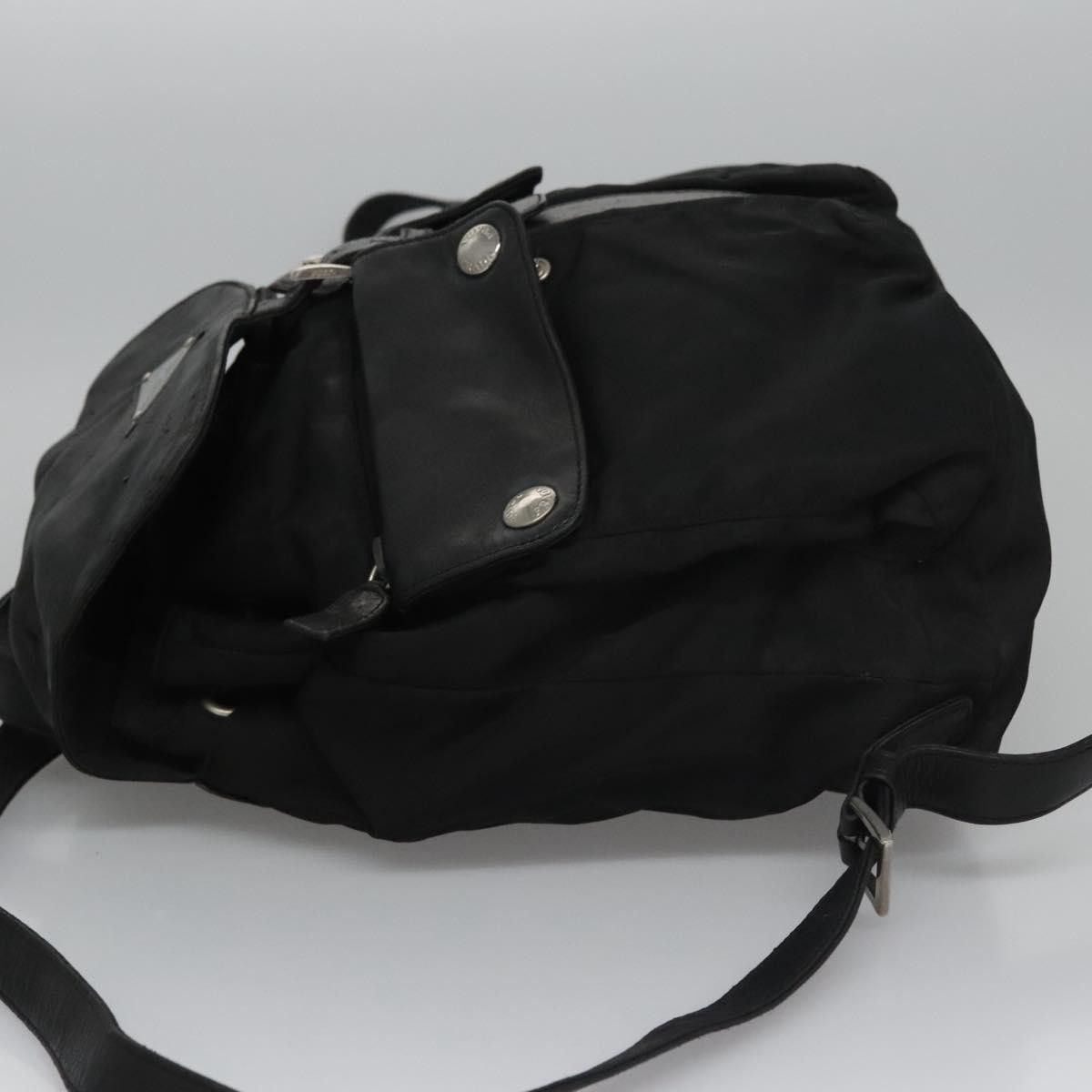 Prada Re-Nylon Black Synthetic Backpack Bag (Pre-Owned) Size ONE SIZE - 4 Thumbnail