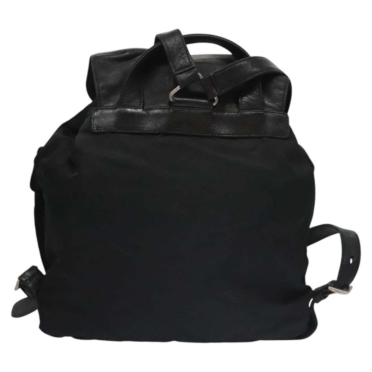 Prada Re-Nylon Black Synthetic Backpack Bag (Pre-Owned) Size ONE SIZE - 2 Thumbnail