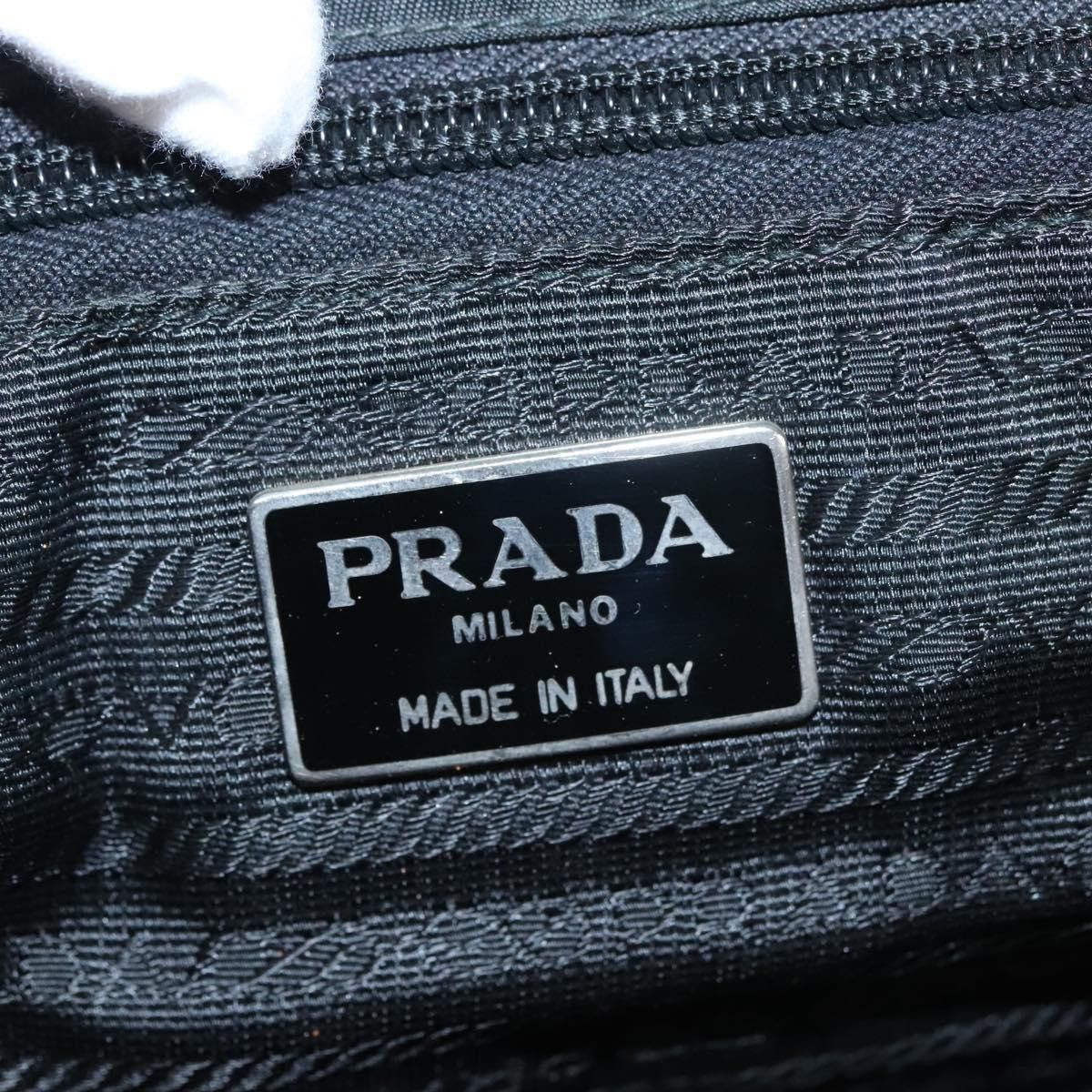 Prada Re-Nylon Black Synthetic Backpack Bag (Pre-Owned) Size ONE SIZE - 17 Thumbnail