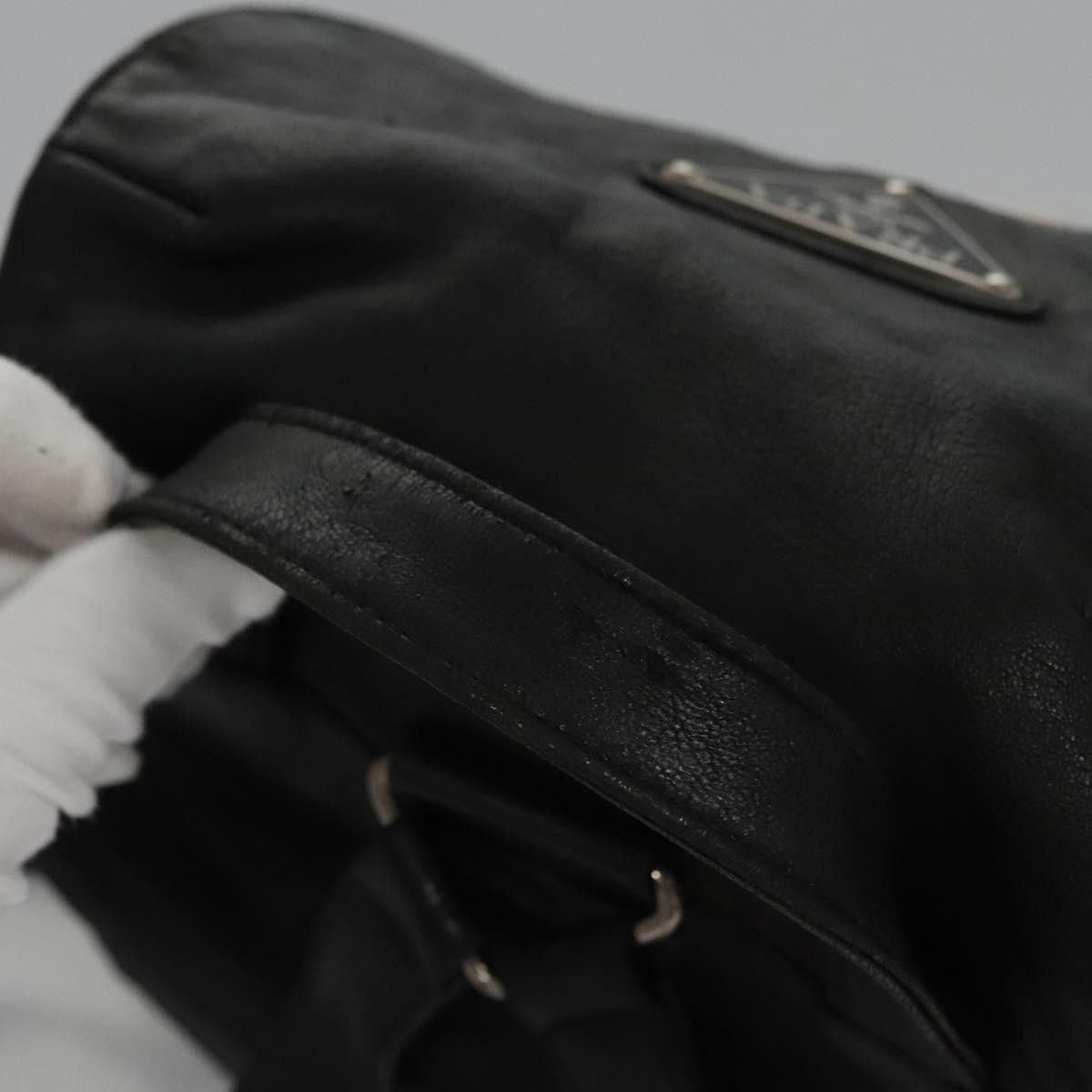 Prada Re-Nylon Black Synthetic Backpack Bag (Pre-Owned) Size ONE SIZE - 5 Thumbnail