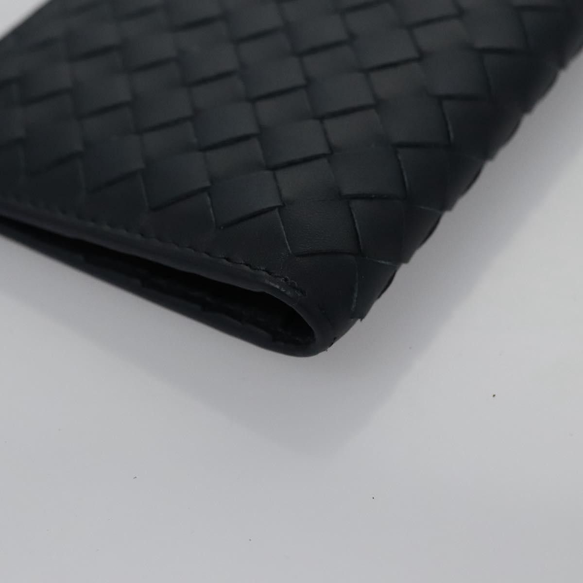Bottega Veneta Intrecciato Navy Leather Wallet (Pre-Owned) Size ONE SIZE - 6 Thumbnail