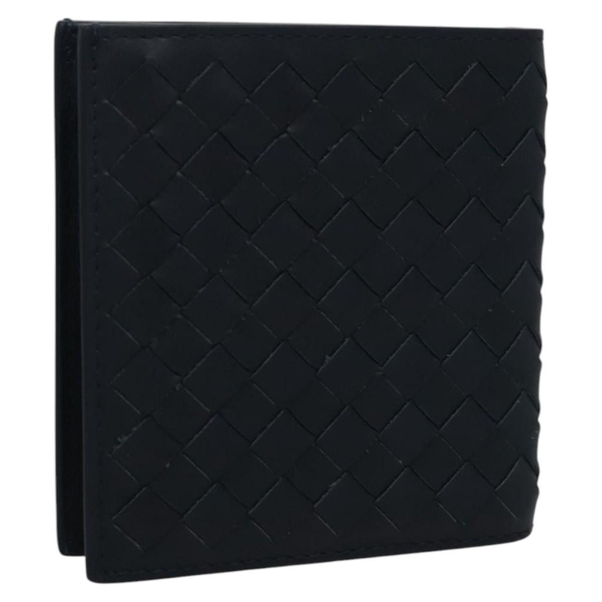 Bottega Veneta Intrecciato Navy Leather Wallet (Pre-Owned) Size ONE SIZE - 13 Thumbnail