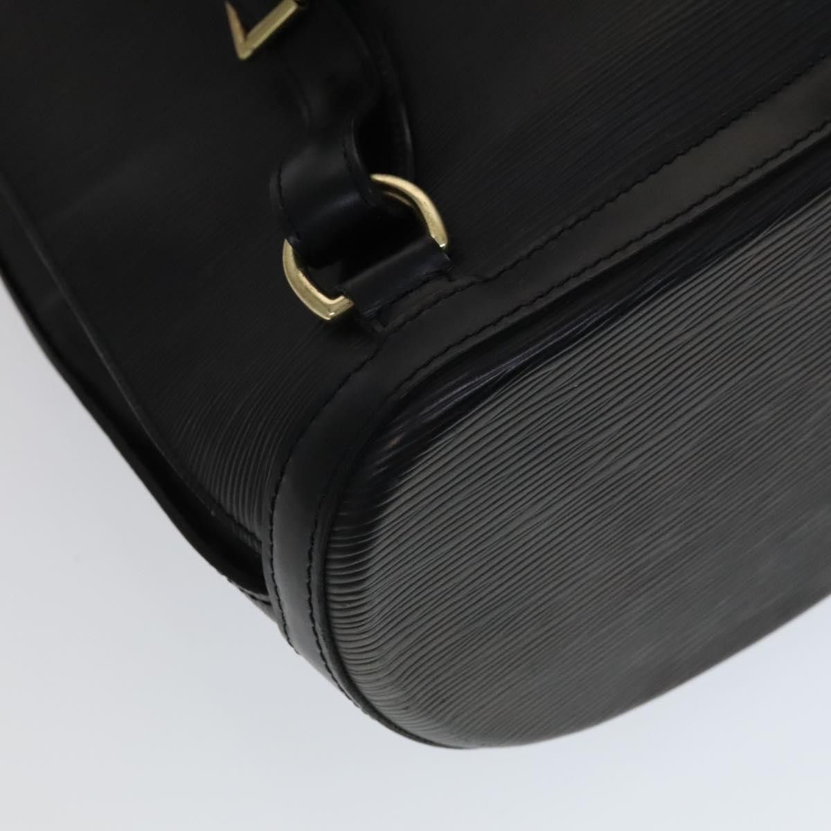 Louis Vuitton Gobelins Black Leather Backpack Bag (Pre-Owned) Size ONE SIZE - 11 Thumbnail