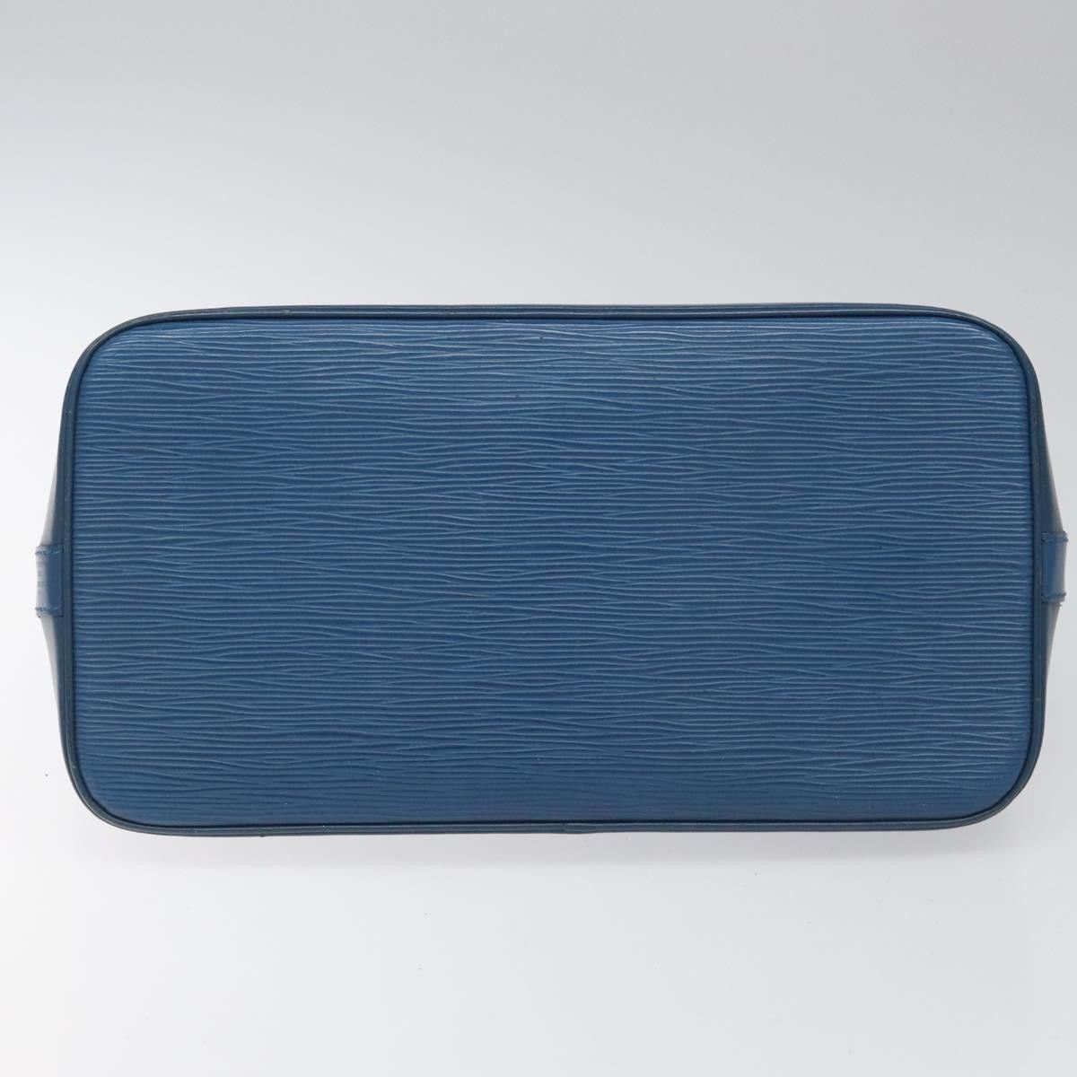 Louis Vuitton Alma Blue Leather Handbag (Pre-Owned) Size ONE SIZE - 19 Thumbnail