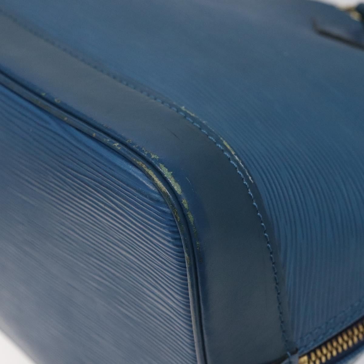 Louis Vuitton Alma Blue Leather Handbag (Pre-Owned) Size ONE SIZE - 9 Thumbnail