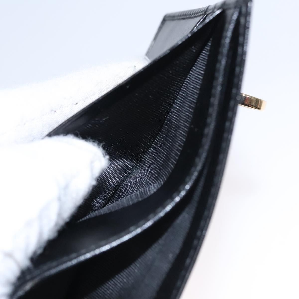 Salvatore Ferragamo Gancini Black Leather Wallet (Pre-Owned) Size ONE SIZE - 17 Thumbnail