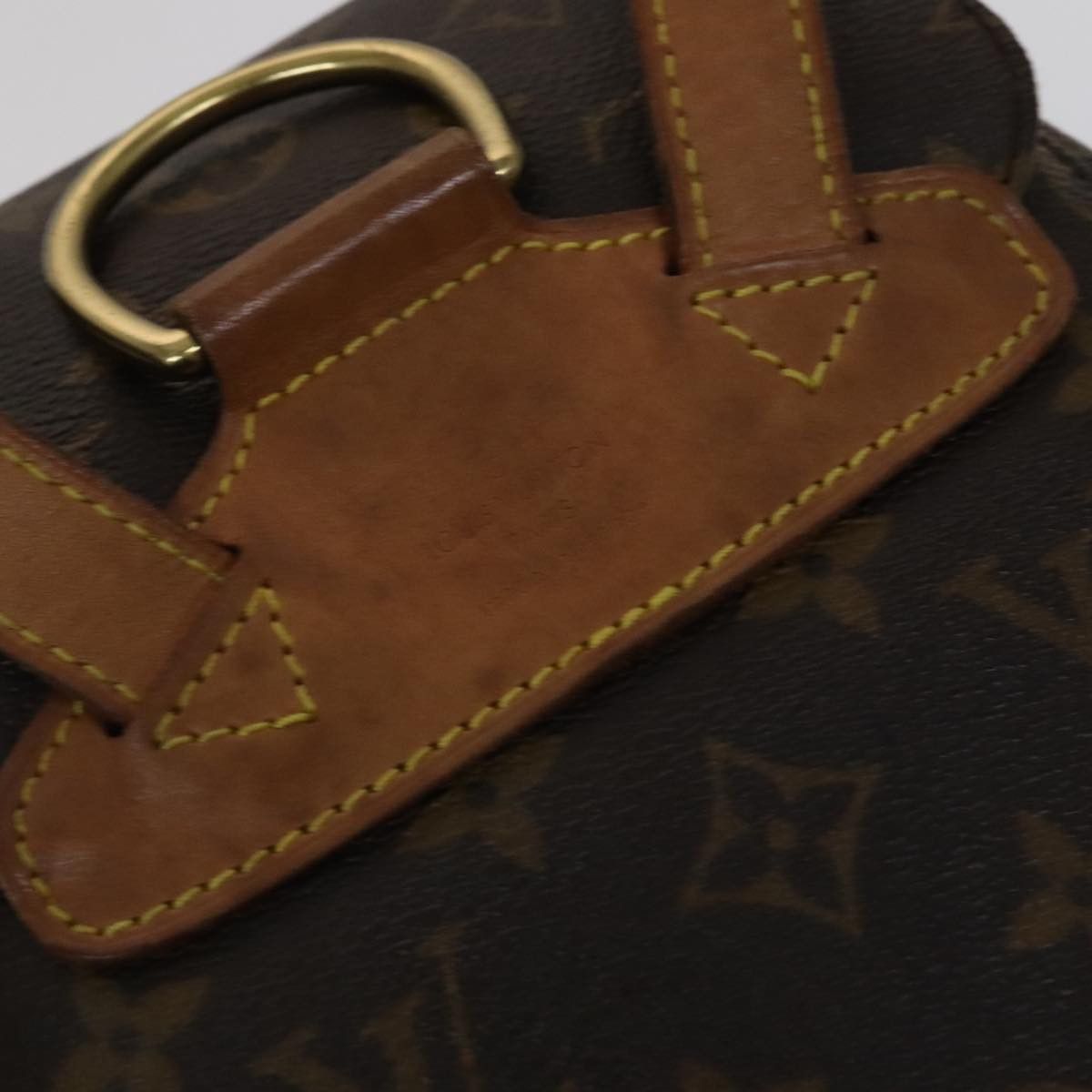 Louis Vuitton Montsouris Mm Brown Canvas Backpack Bag (Pre-Owned) Size ONE SIZE - 15 Thumbnail