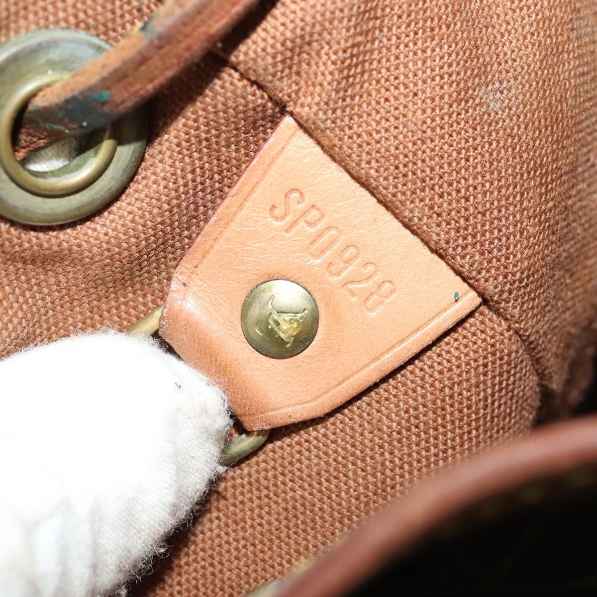 Louis Vuitton Montsouris Mm Brown Canvas Backpack Bag (Pre-Owned) Size ONE SIZE - 14 Thumbnail