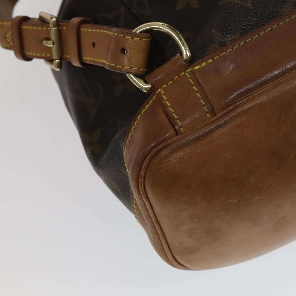 Louis Vuitton Montsouris Mm Brown Canvas Backpack Bag (Pre-Owned) Size ONE SIZE - 10 Thumbnail