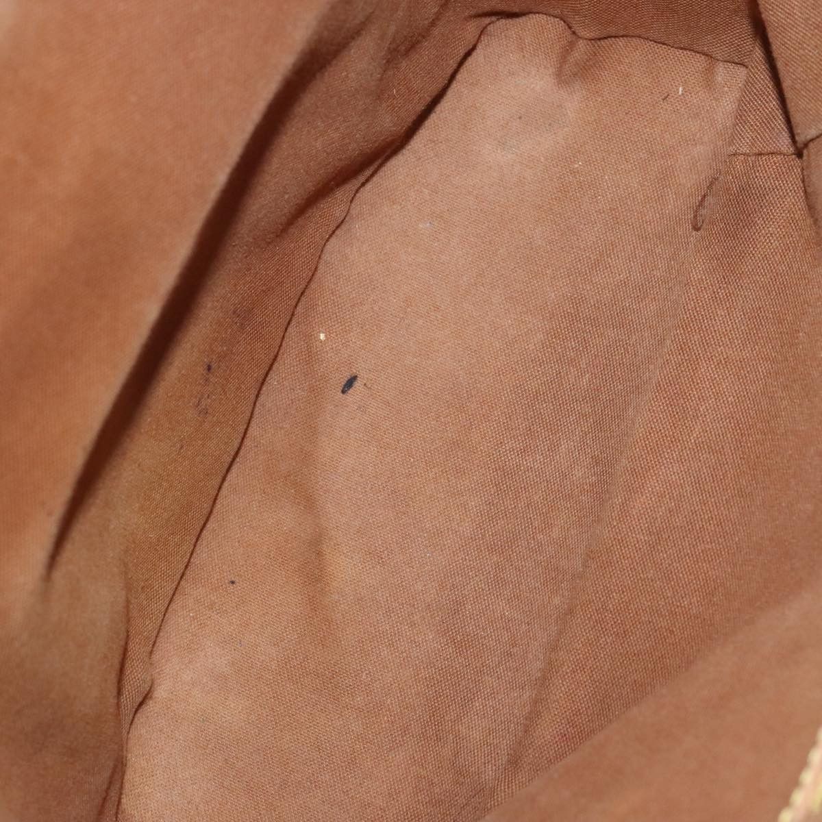 Louis Vuitton Montsouris Mm Brown Canvas Backpack Bag (Pre-Owned) Size ONE SIZE - 13 Thumbnail