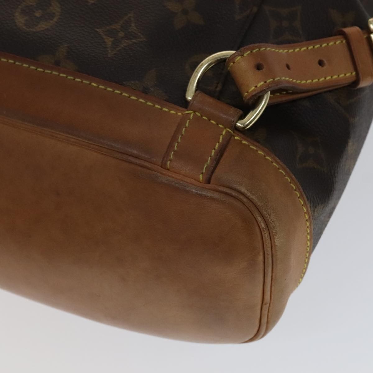 Louis Vuitton Montsouris Mm Brown Canvas Backpack Bag (Pre-Owned) Size ONE SIZE - 9 Thumbnail