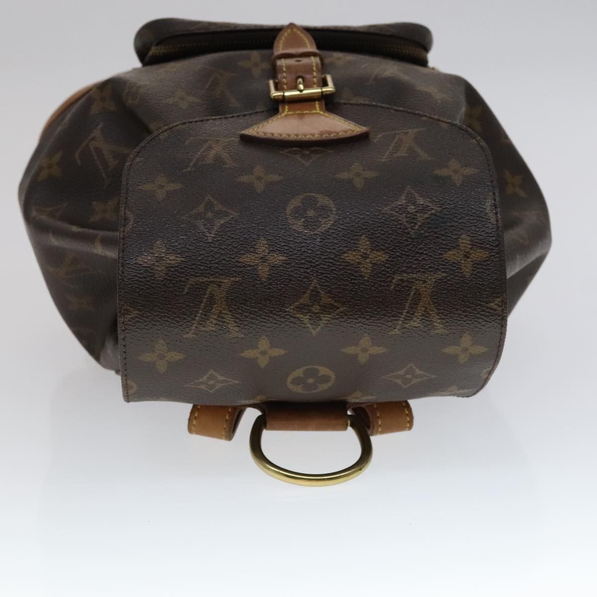 Louis Vuitton Montsouris Mm Brown Canvas Backpack Bag (Pre-Owned) Size ONE SIZE - 18 Thumbnail