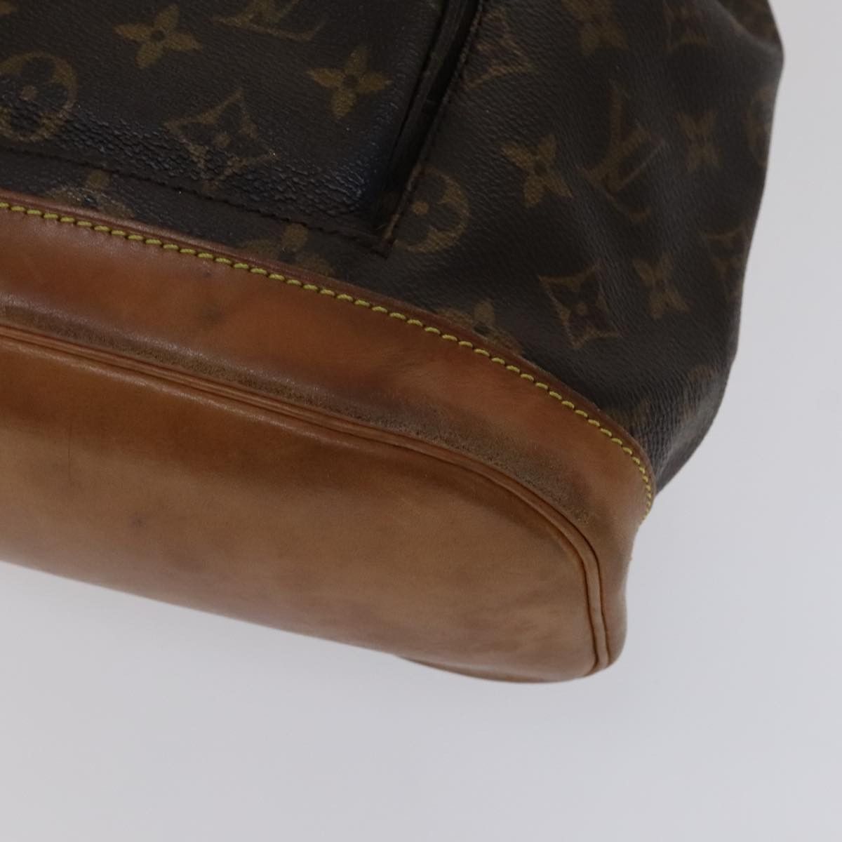 Louis Vuitton Montsouris Mm Brown Canvas Backpack Bag (Pre-Owned) Size ONE SIZE - 7 Thumbnail
