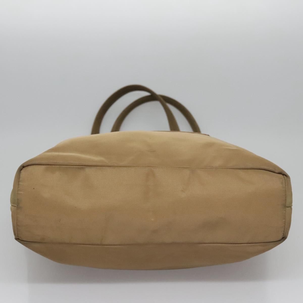 Prada Beige Synthetic Tote Bag (Pre-Owned) Size ONE SIZE - 7 Thumbnail