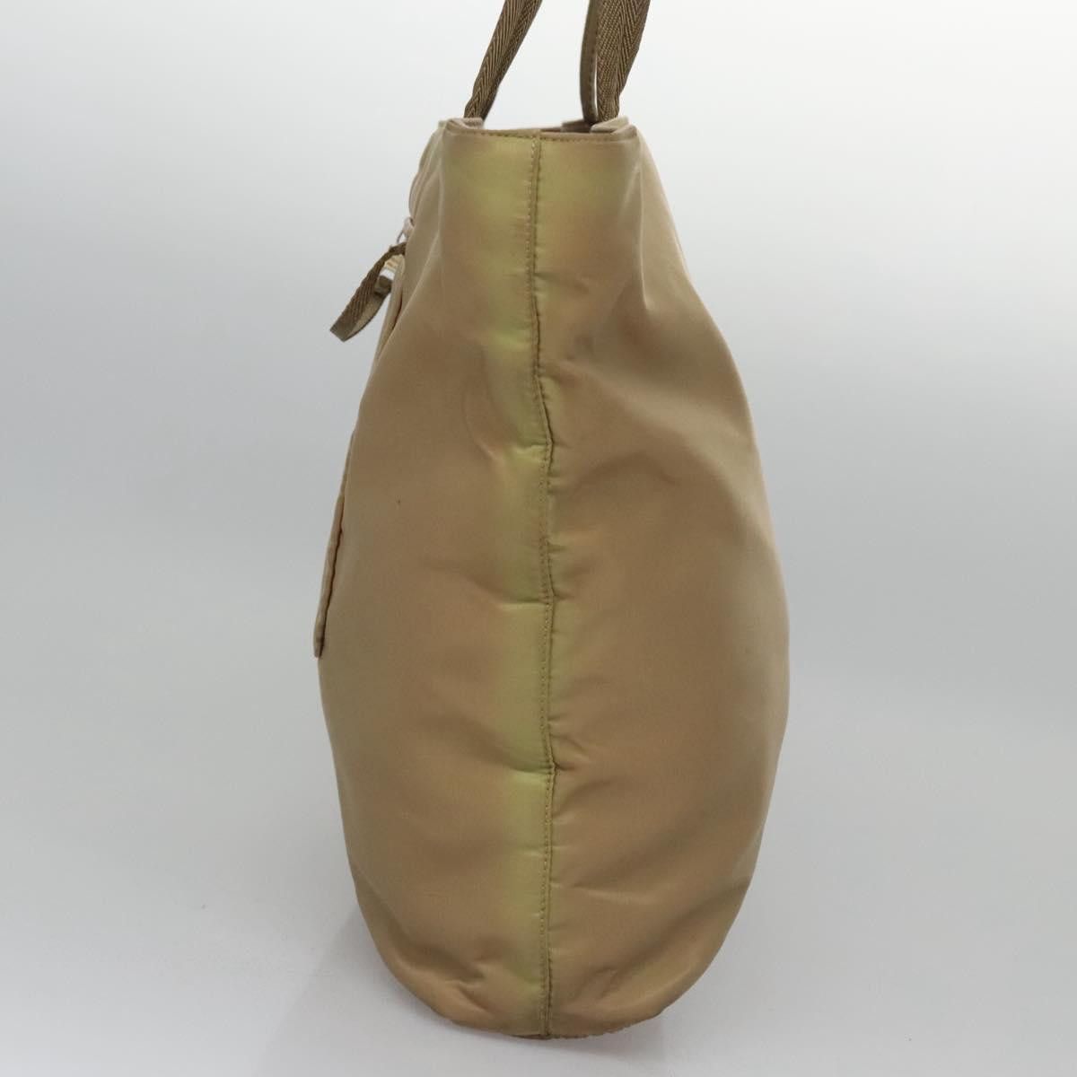 Prada Beige Synthetic Tote Bag (Pre-Owned) Size ONE SIZE - 3 Thumbnail