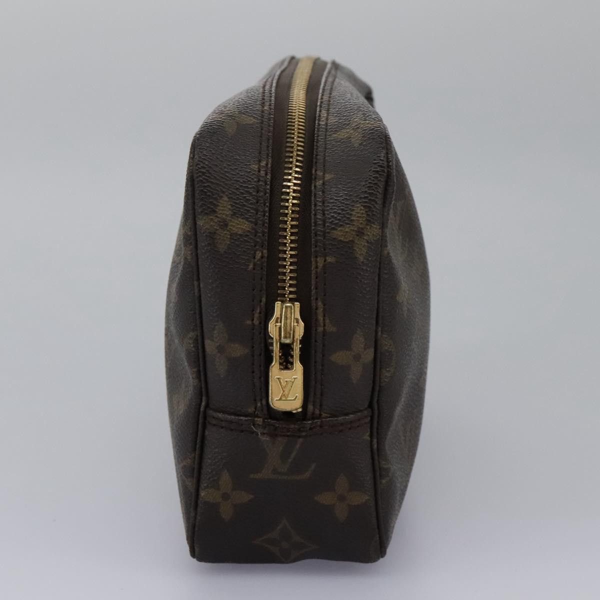 Louis Vuitton Trousse De Toilette Brown Canvas Clutch Bag (Pre-Owned) Size ONE SIZE - 3 Thumbnail