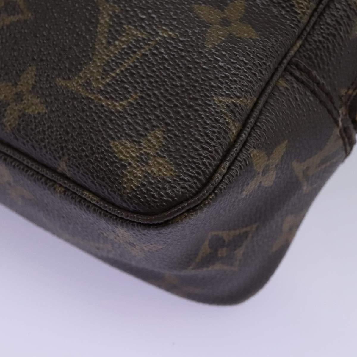 Louis Vuitton Trousse De Toilette Brown Canvas Clutch Bag (Pre-Owned) Size ONE SIZE - 9 Thumbnail