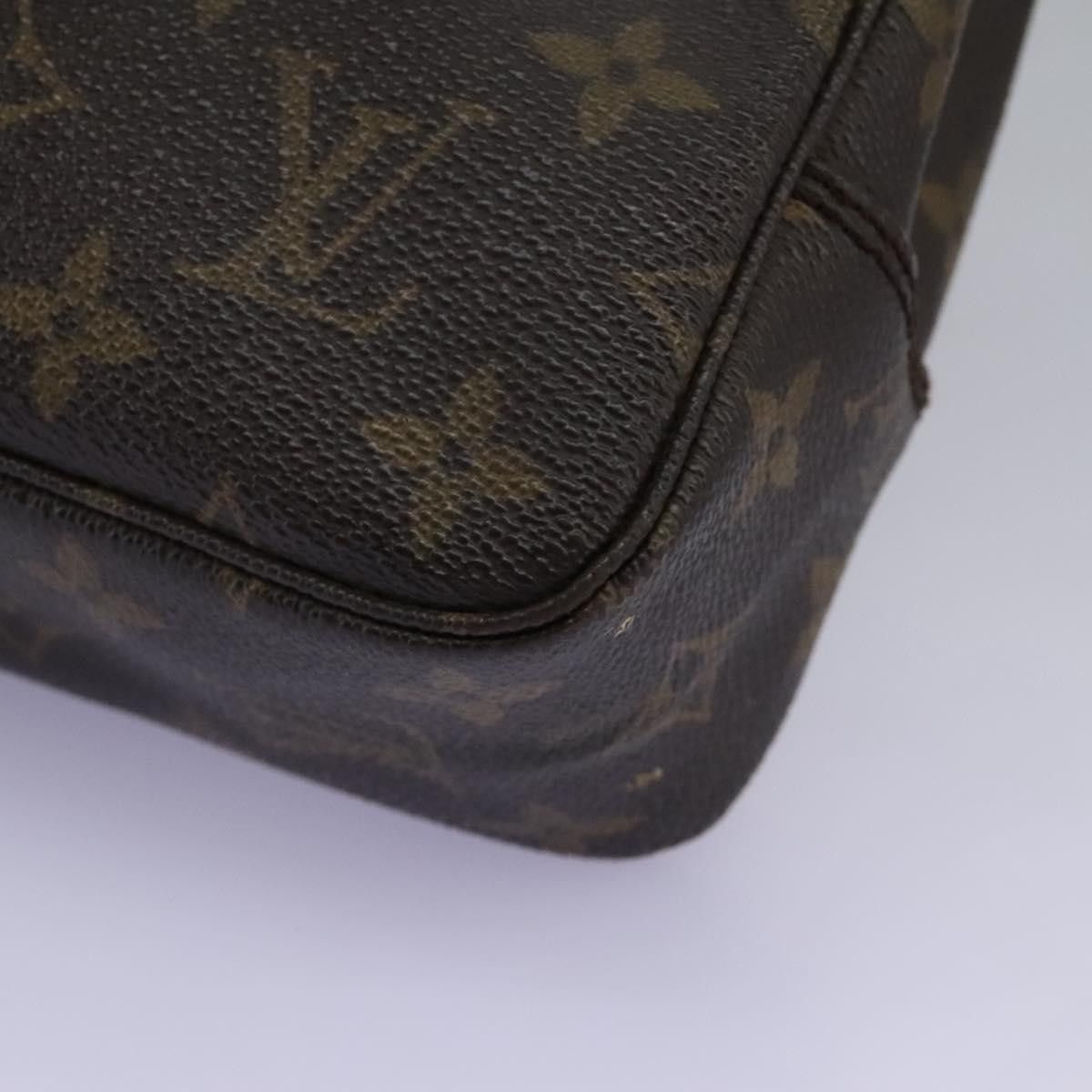 Louis Vuitton Trousse De Toilette Brown Canvas Clutch Bag (Pre-Owned) Size ONE SIZE - 7 Thumbnail