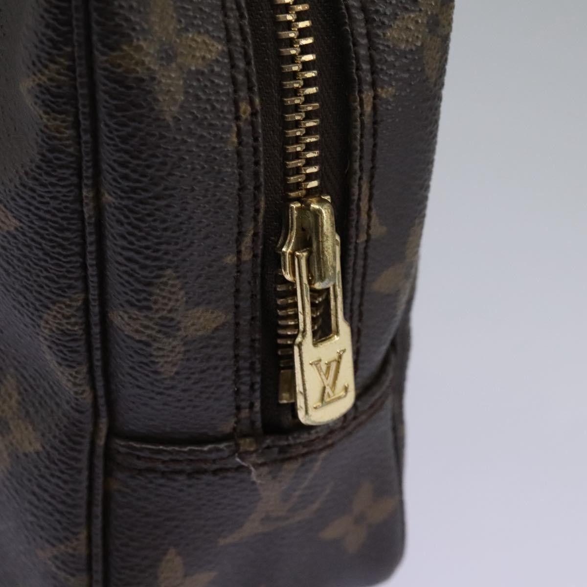 Louis Vuitton Trousse De Toilette Brown Canvas Clutch Bag (Pre-Owned) Size ONE SIZE - 10 Thumbnail