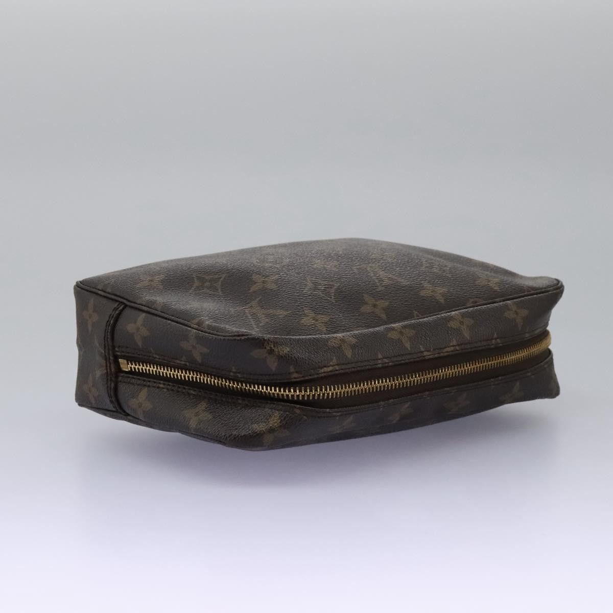Louis Vuitton Trousse De Toilette Brown Canvas Clutch Bag (Pre-Owned) Size ONE SIZE - 11 Thumbnail