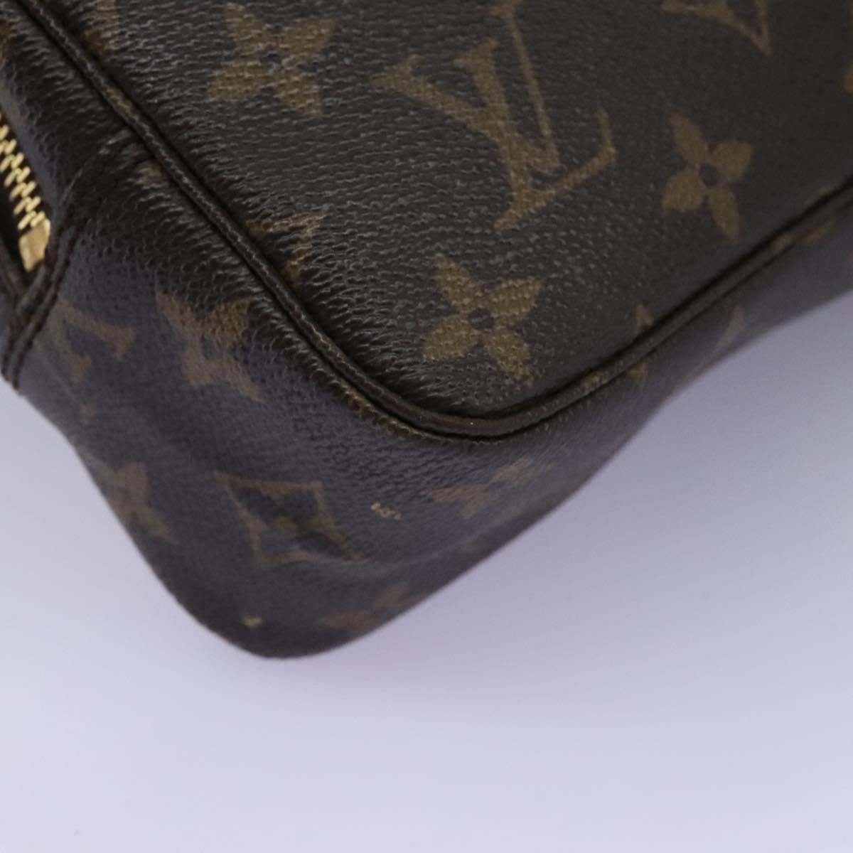 Louis Vuitton Trousse De Toilette Brown Canvas Clutch Bag (Pre-Owned) Size ONE SIZE - 8 Thumbnail