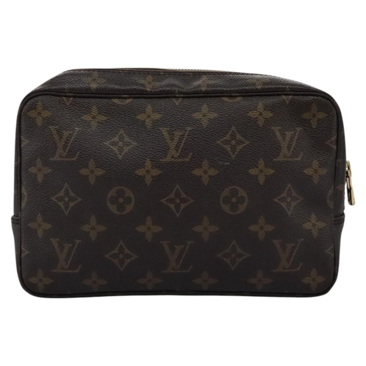 Louis Vuitton Trousse De Toilette Brown Canvas Clutch Bag (Pre-Owned) Size ONE SIZE - 2 Thumbnail
