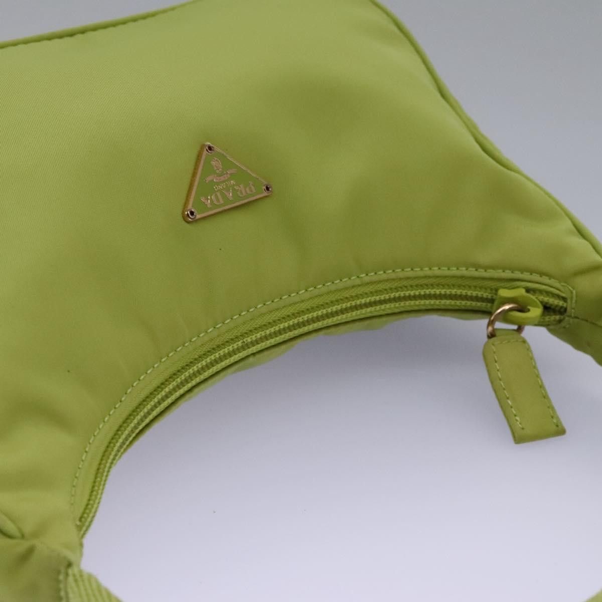 Prada Re-Edition Green Synthetic Handbag (Pre-Owned) Size ONE SIZE - 17 Thumbnail