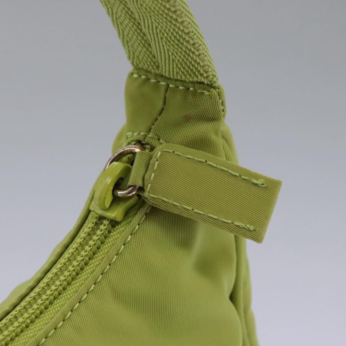 Prada Re-Edition Green Synthetic Handbag (Pre-Owned) Size ONE SIZE - 11 Thumbnail