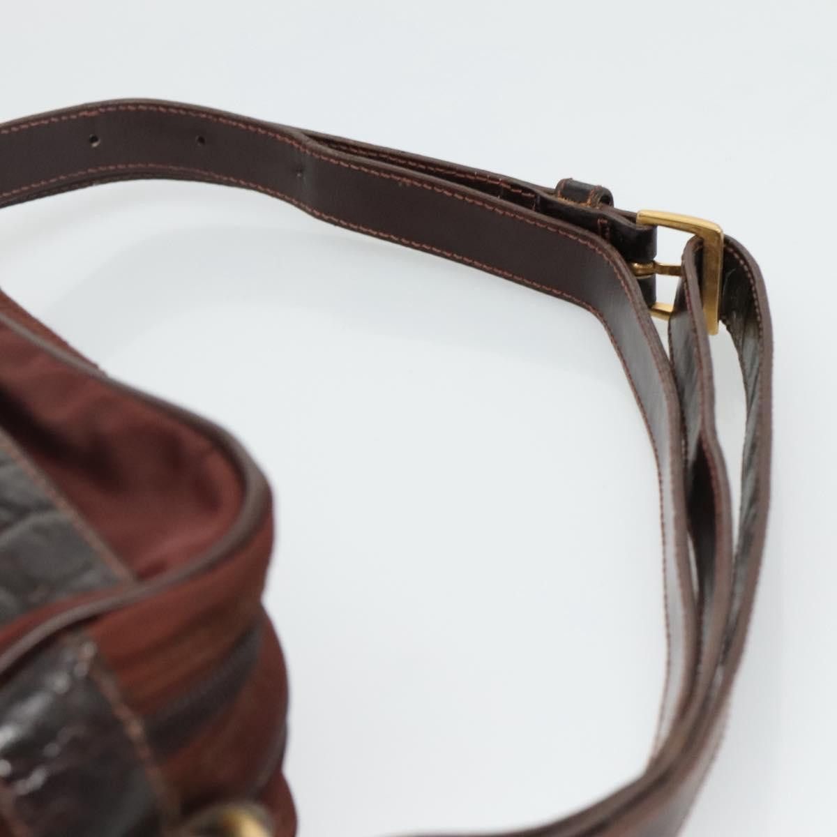 Prada Re-Nylon Burgundy Synthetic Shoulder Bag (Pre-Owned) Size ONE SIZE - 6 Thumbnail