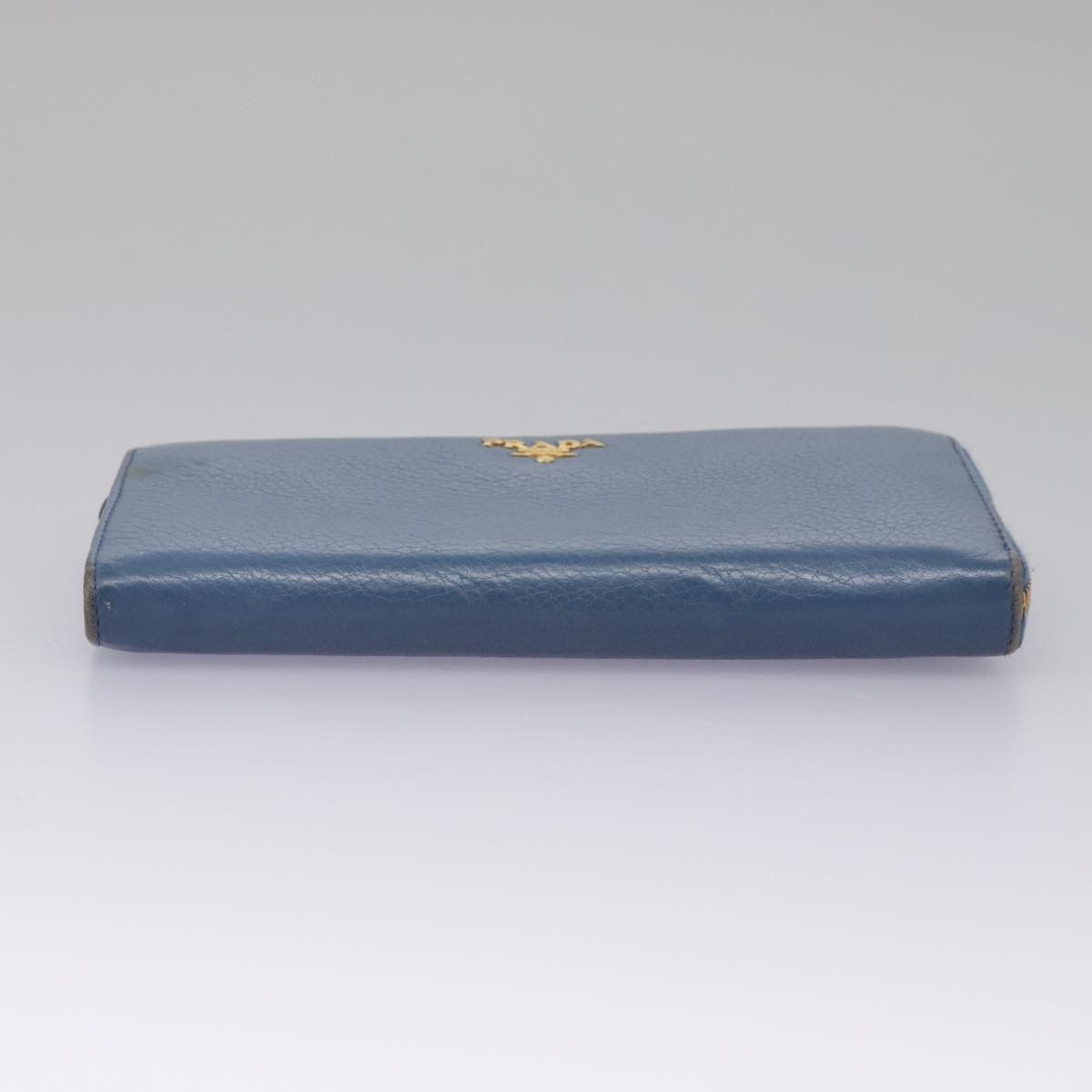 Prada Saffiano Blue Leather Wallet (Pre-Owned) Size ONE SIZE - 17 Thumbnail