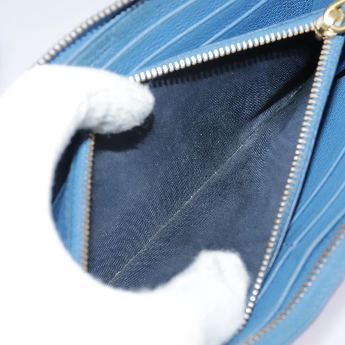 Prada Saffiano Blue Leather Wallet (Pre-Owned) Size ONE SIZE - 20 Thumbnail