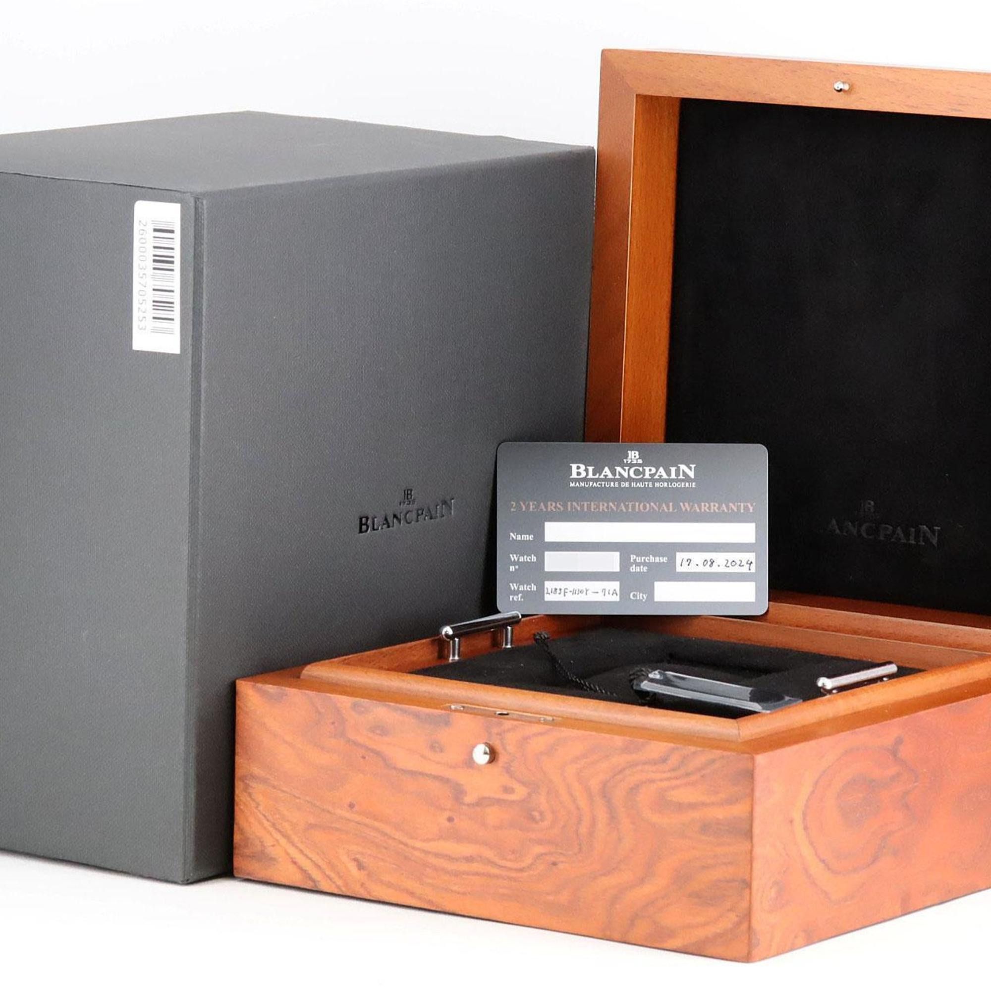 Other Blancpain Leman Flyback Chronograph Monaco Yacht Show LIMITED 2185F-1130Y-71A SS Wristwatch Automatic Size ONE SIZE - 8 Thumbnail