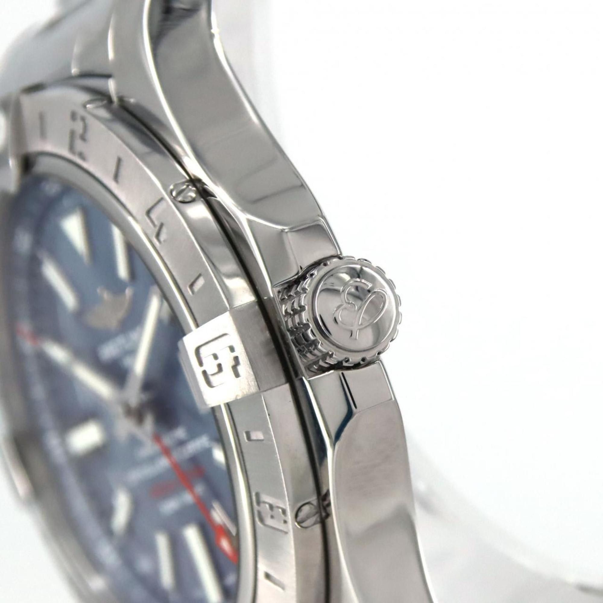Breitling Breitling Avenger GMT Blue Mother of Pearl JAPAN LTD A32390 A329CMPPSS SS Wristwatch Automatic Size ONE SIZE - 4 Thumbnail