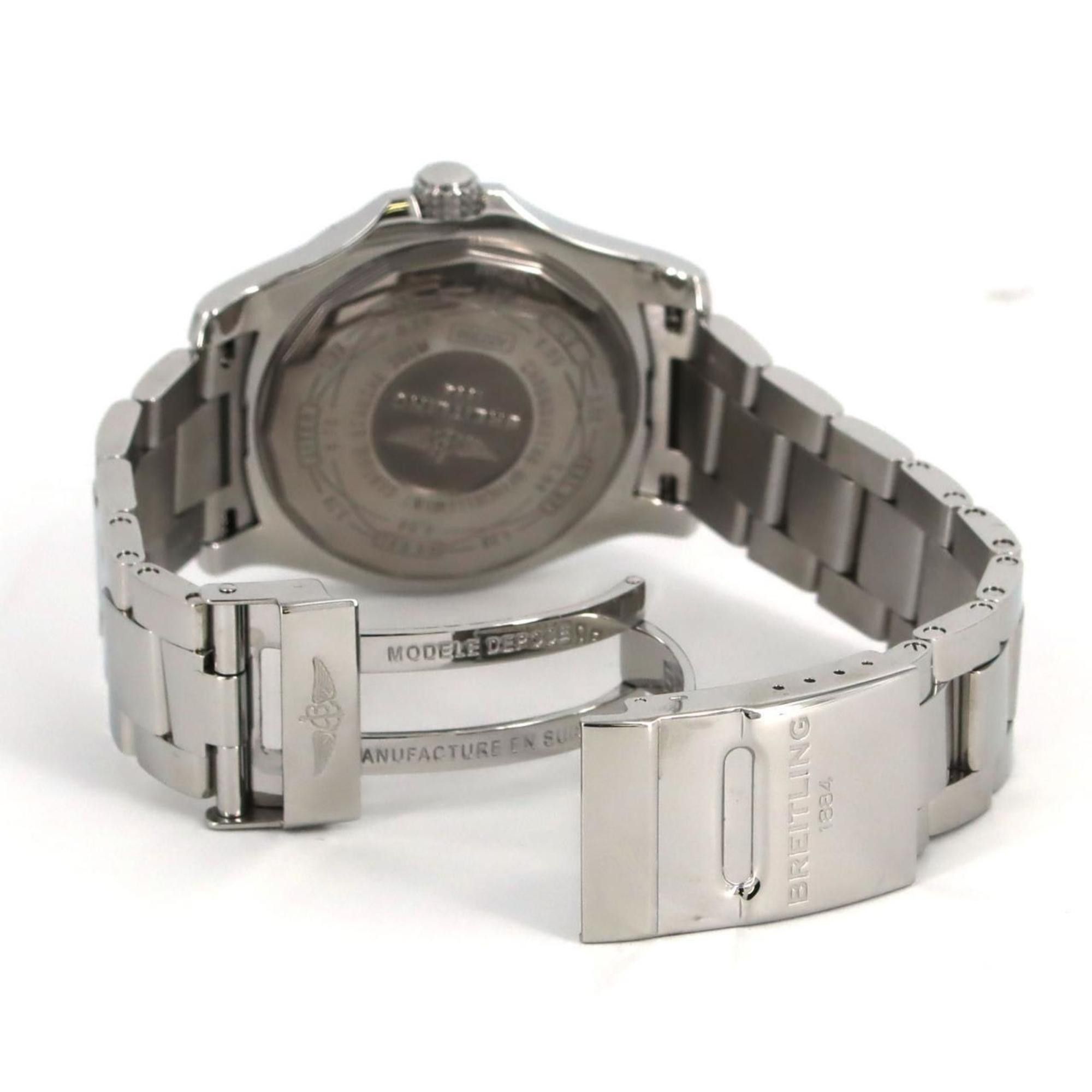 Breitling Breitling Avenger GMT Blue Mother of Pearl JAPAN LTD A32390 A329CMPPSS SS Wristwatch Automatic Size ONE SIZE - 6 Thumbnail