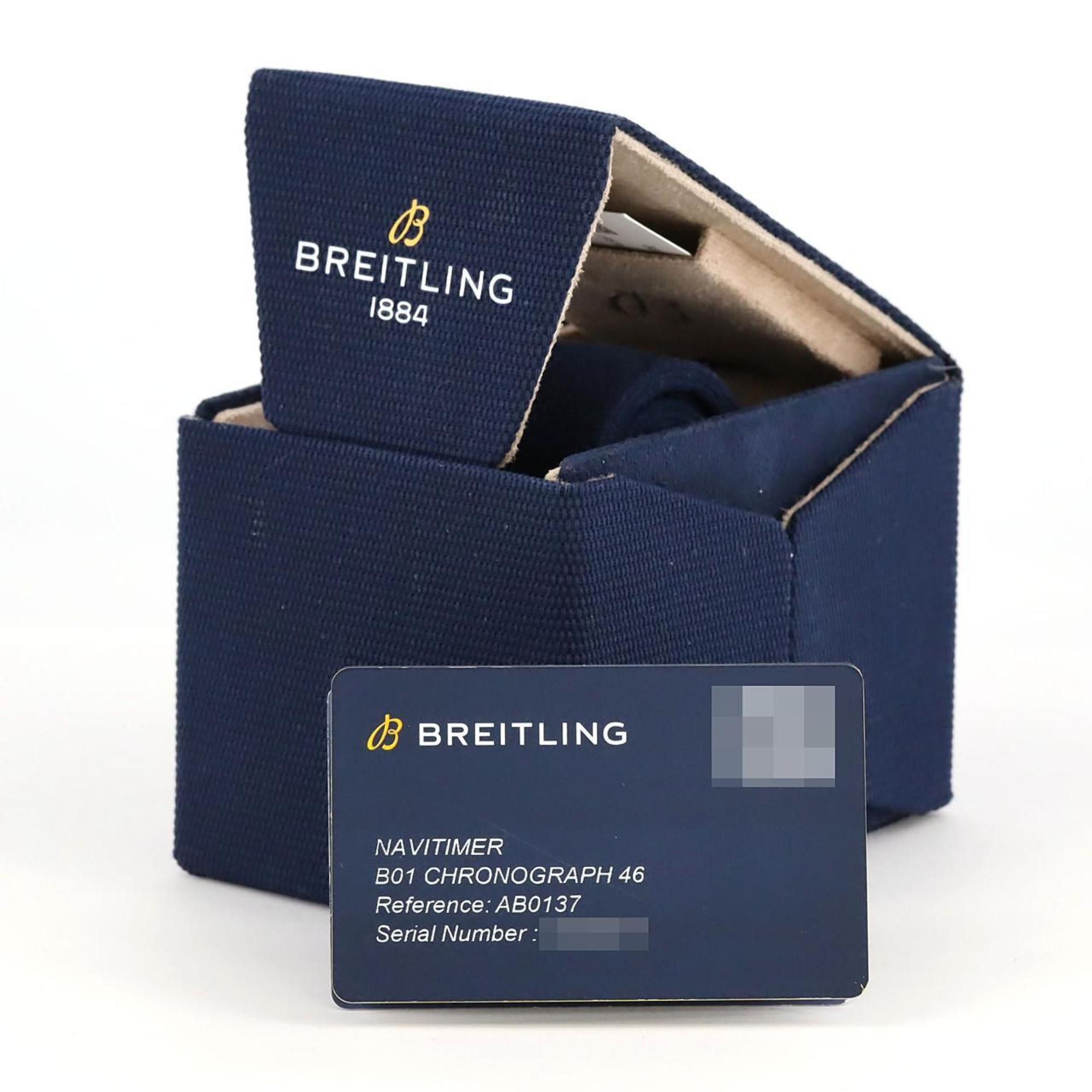 Breitling Breitling Navitimer B01 Chronograph 46 AB0137 AB0137211C1A1 SS Wristwatch Automatic Size ONE SIZE - 8 Thumbnail