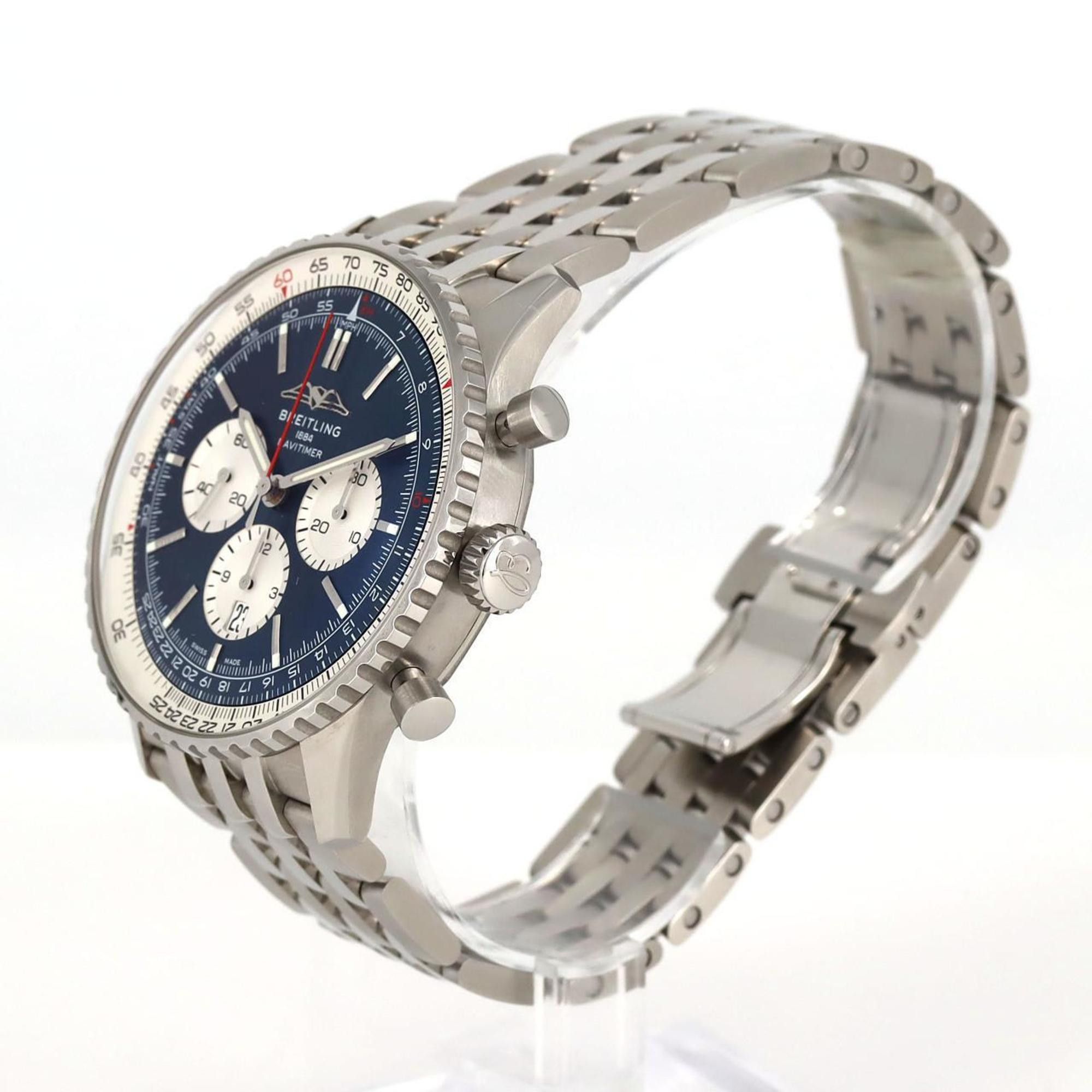 Breitling Breitling Navitimer B01 Chronograph 46 AB0137 AB0137211C1A1 SS Wristwatch Automatic Size ONE SIZE - 2 Thumbnail