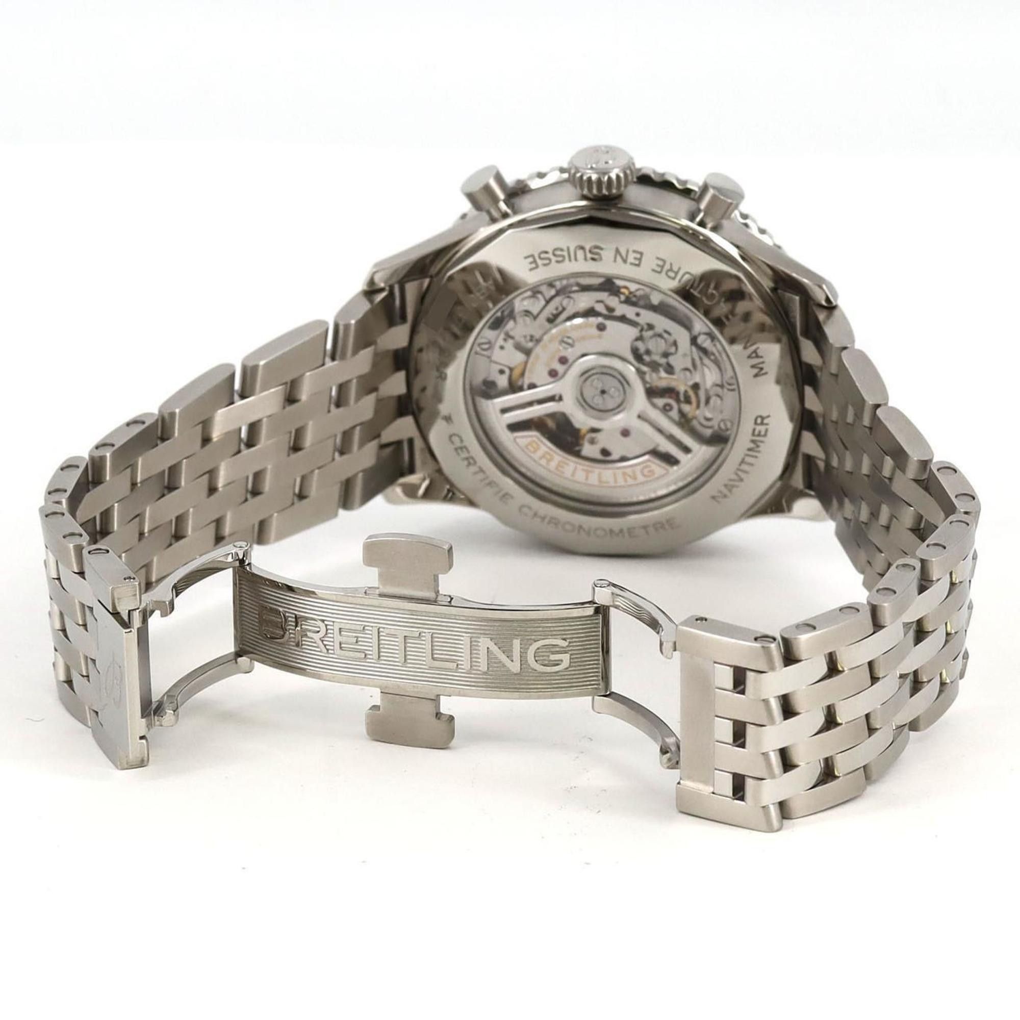 Breitling Breitling Navitimer B01 Chronograph 46 AB0137 AB0137211C1A1 SS Wristwatch Automatic Size ONE SIZE - 7 Thumbnail