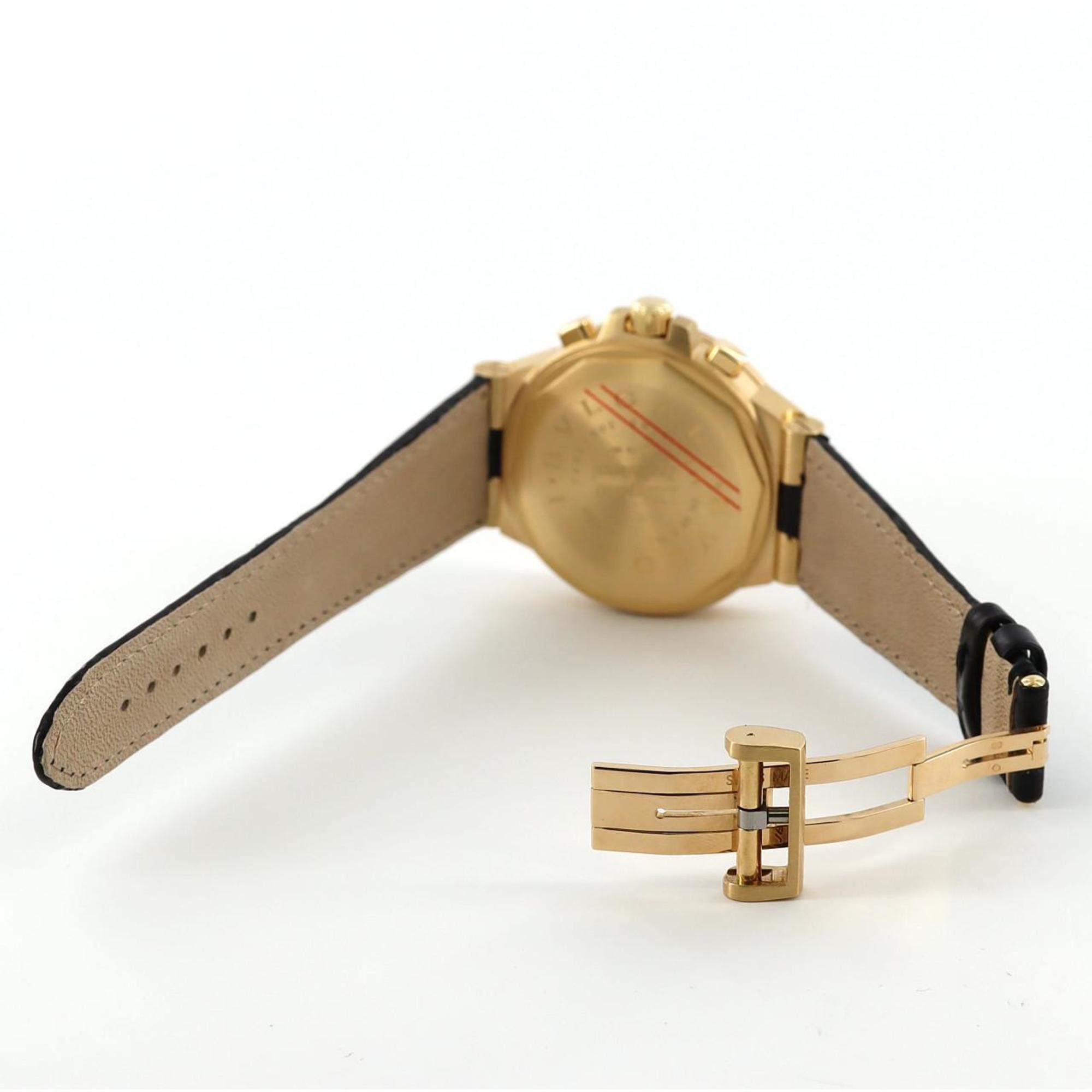 Bvlgari Bvlgari Diagono Professional Tachymetric Chronograph YG CH40GTA CH40GLDTA Watch Automatic Size ONE SIZE - 7 Thumbnail
