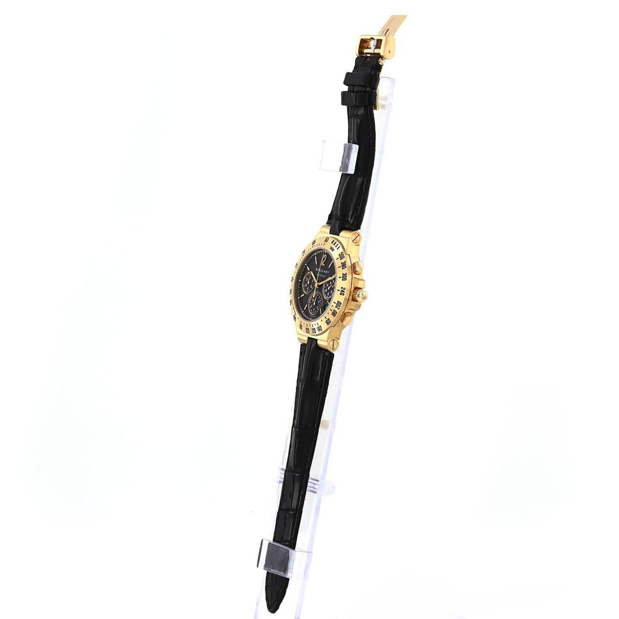 Bvlgari Bvlgari Diagono Professional Tachymetric Chronograph YG CH40GTA CH40GLDTA Watch Automatic Size ONE SIZE - 2 Thumbnail